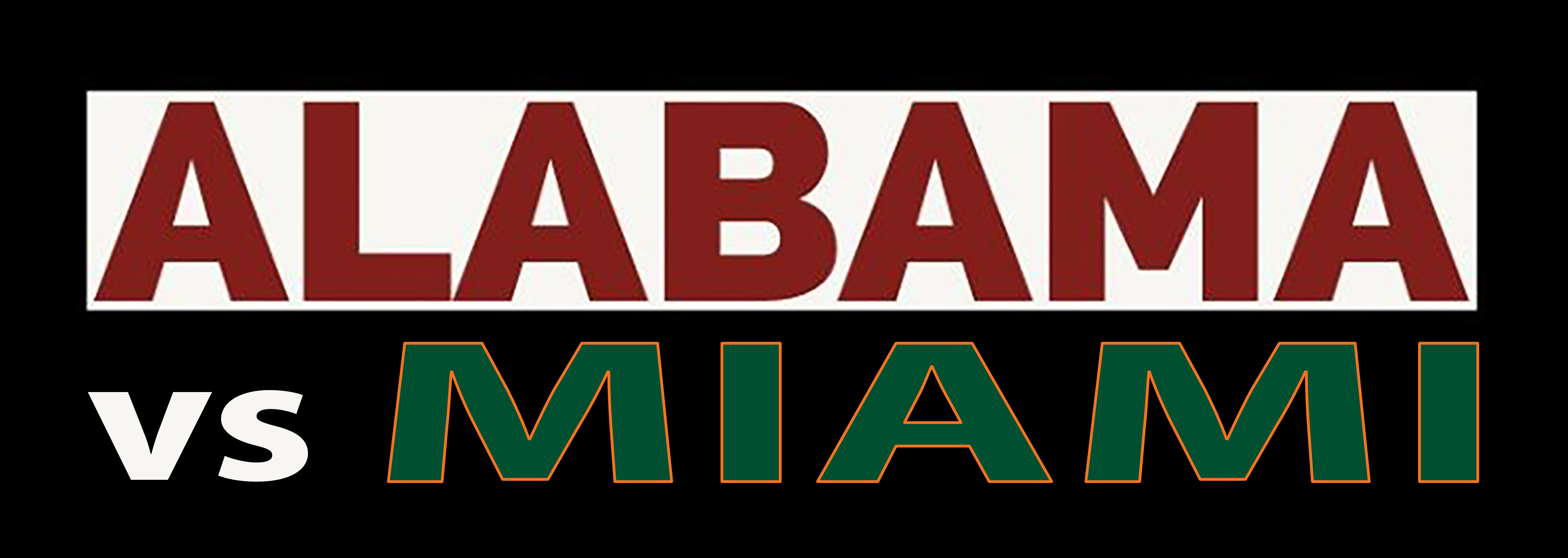 Alabama vs Miami - 9/4/21 Alabama vs Miami - 9/4/21
